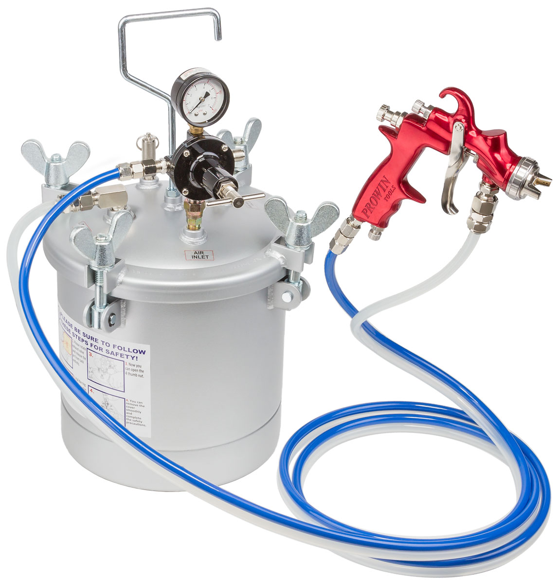 Pressure Feed Spray Gun Systems